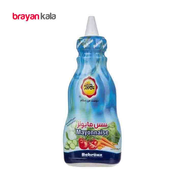 عکس اصلی سس مایونز بهروز وزن 330 گرم